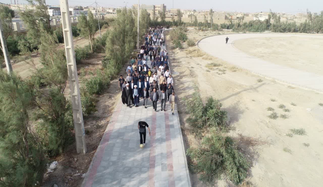 تصویر جاده سلامت دانشگاه زابل