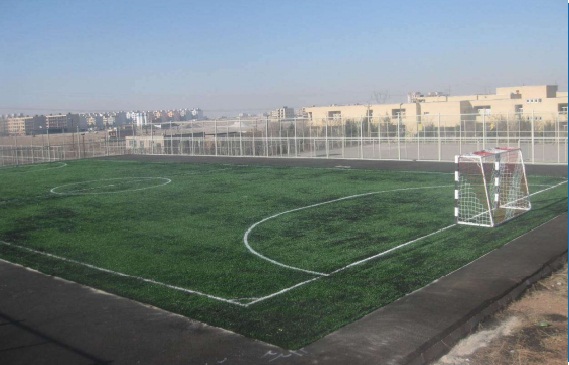تصویر زمین چمن مصنوعی 1 دانشگاه صنعتی سهند