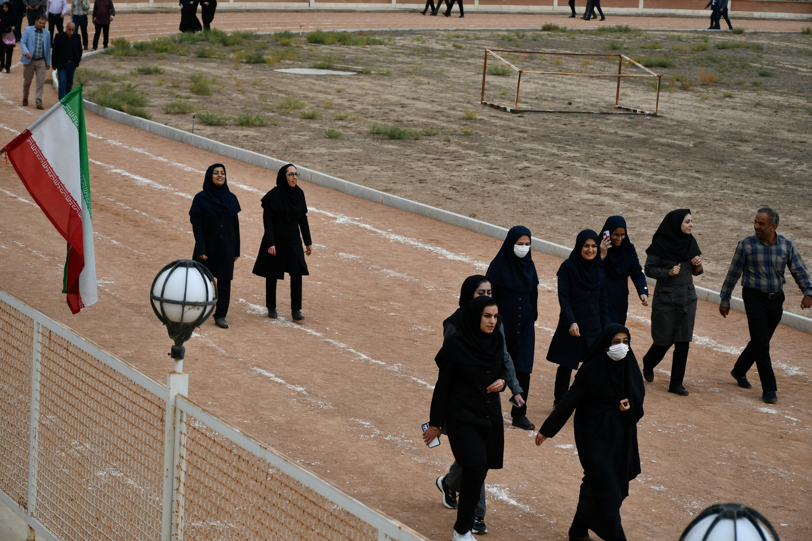 تصویر پیست دوومیدانی دانشگاه سمنان